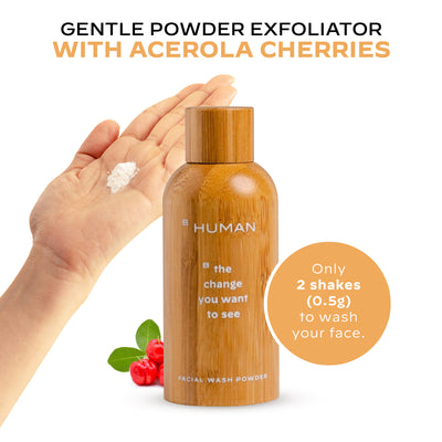 Enzyme Powder Face Wash (Handcrafted Bamboo Pack)